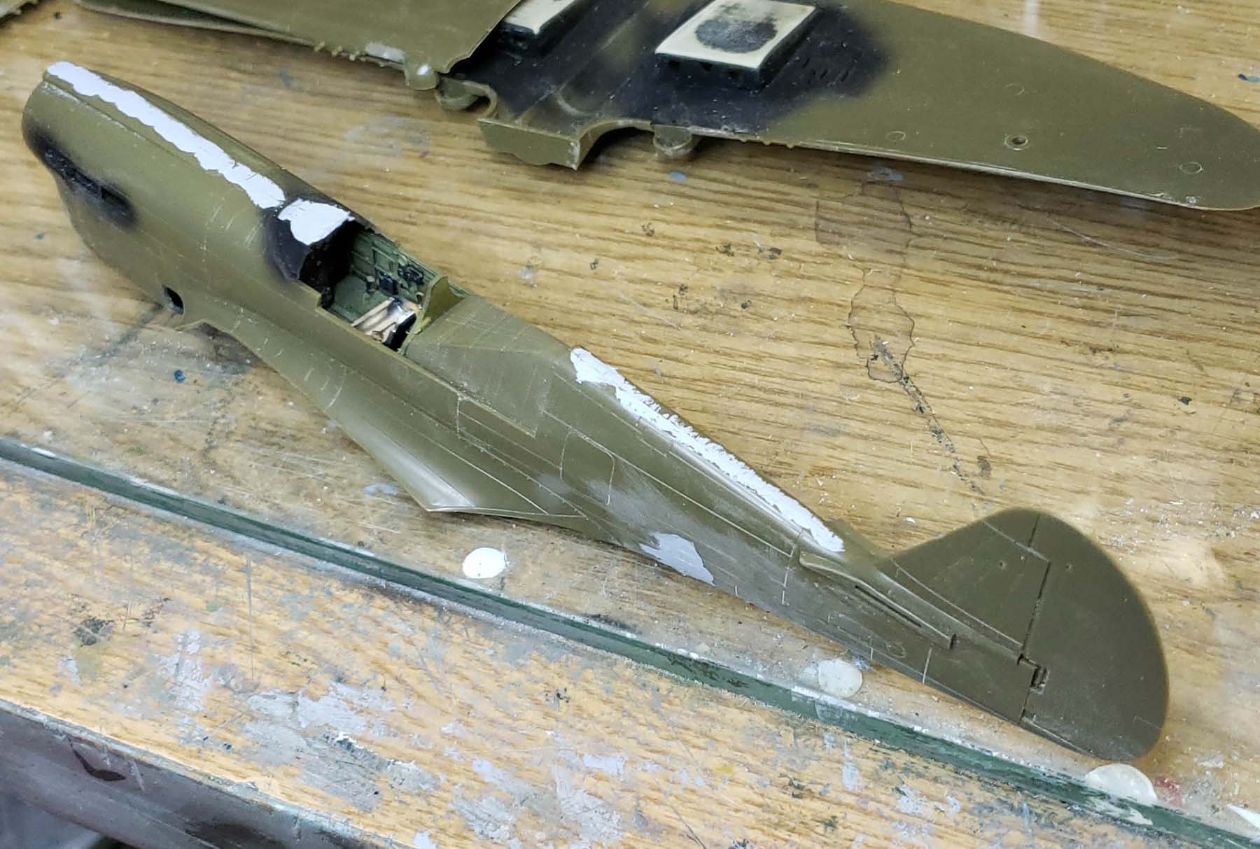 Eduard 8036 1/48 P-40N Warhawk Build Image 06