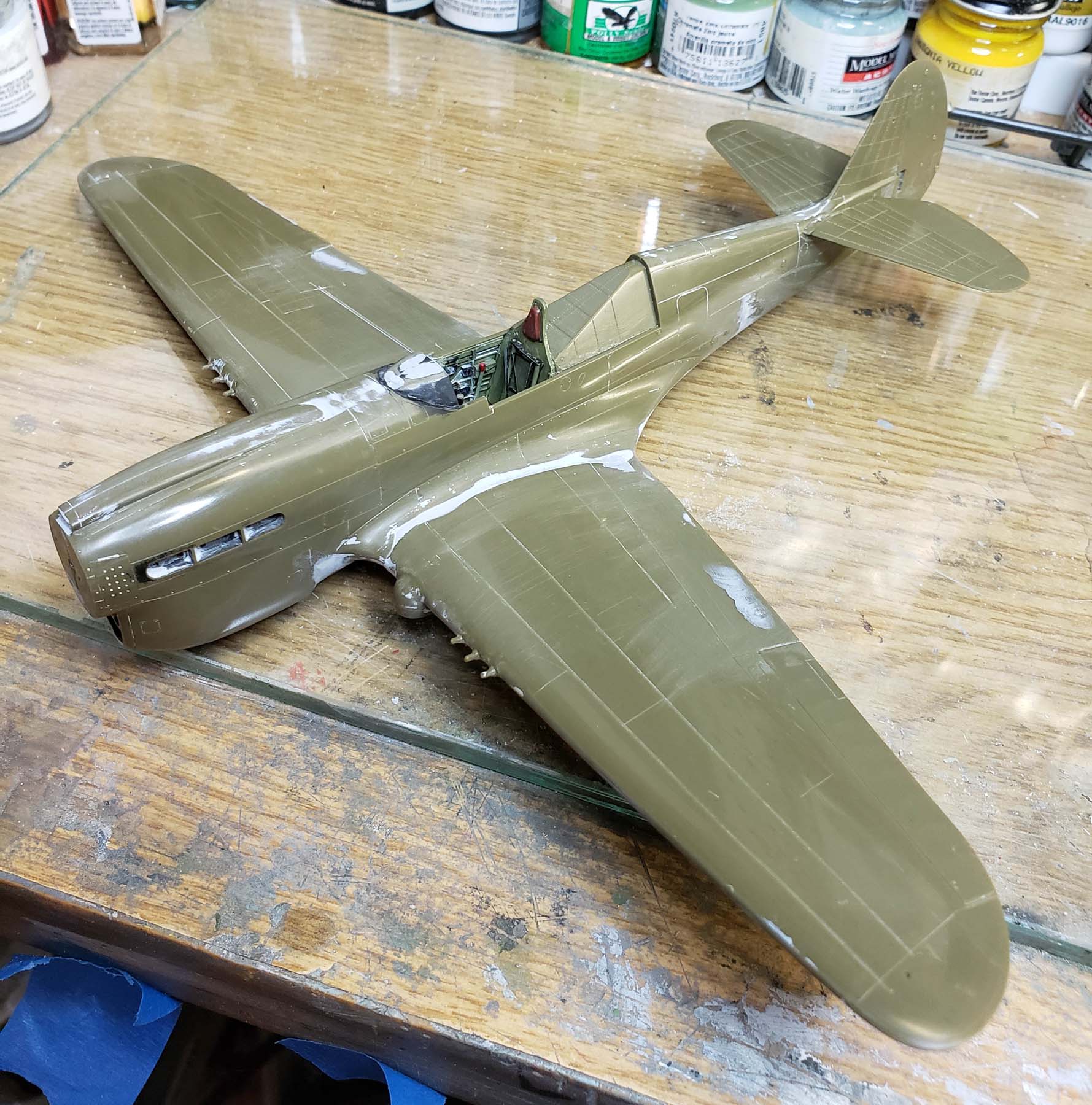 Eduard 8036 1/48 P-40N Warhawk Build Image 10