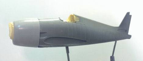 F6F-3 Hellcat Modified to Early F6F-5 Kit