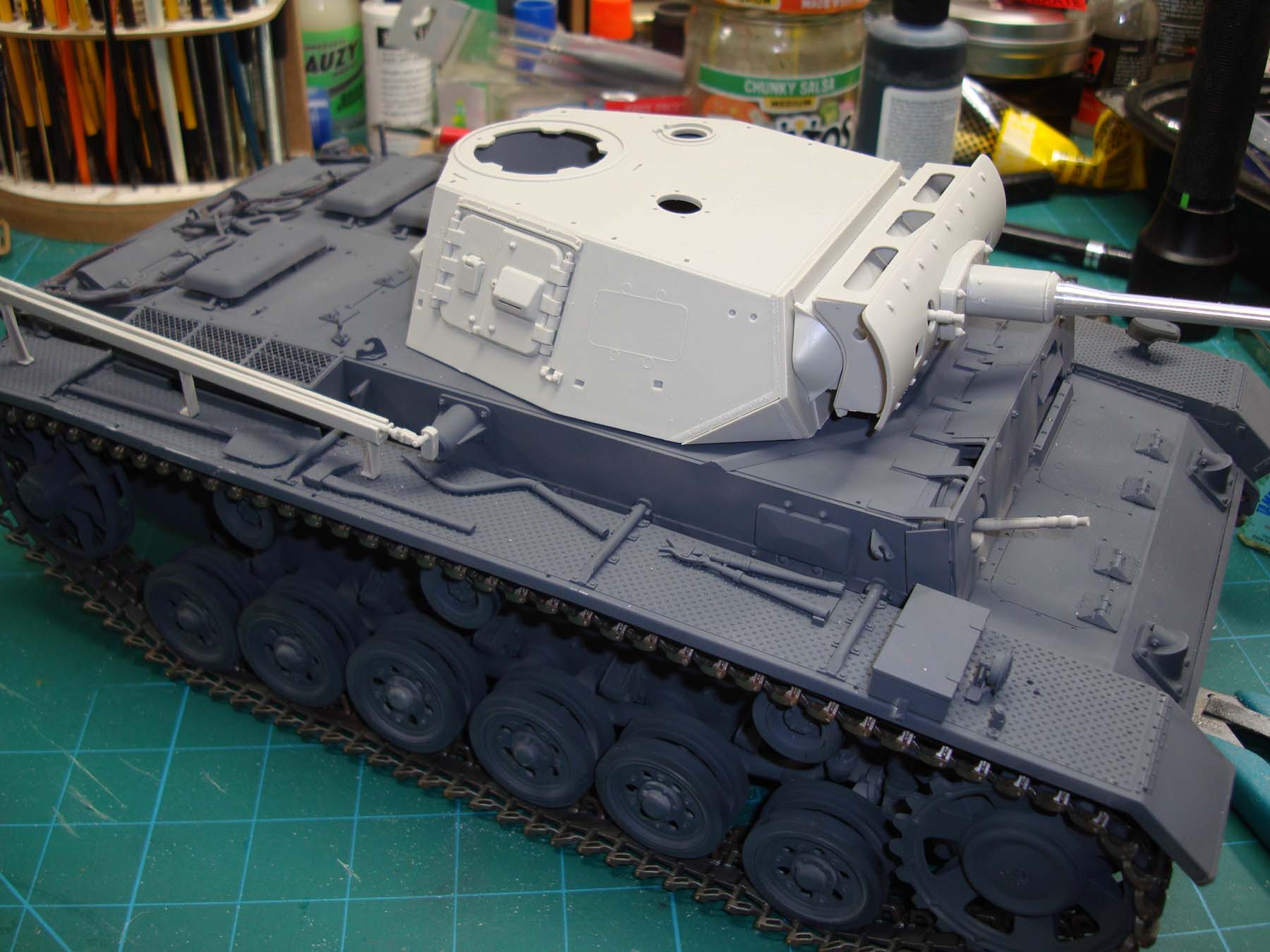 Gallery Models 1/16 Panzer III Ausf.J Build Image
