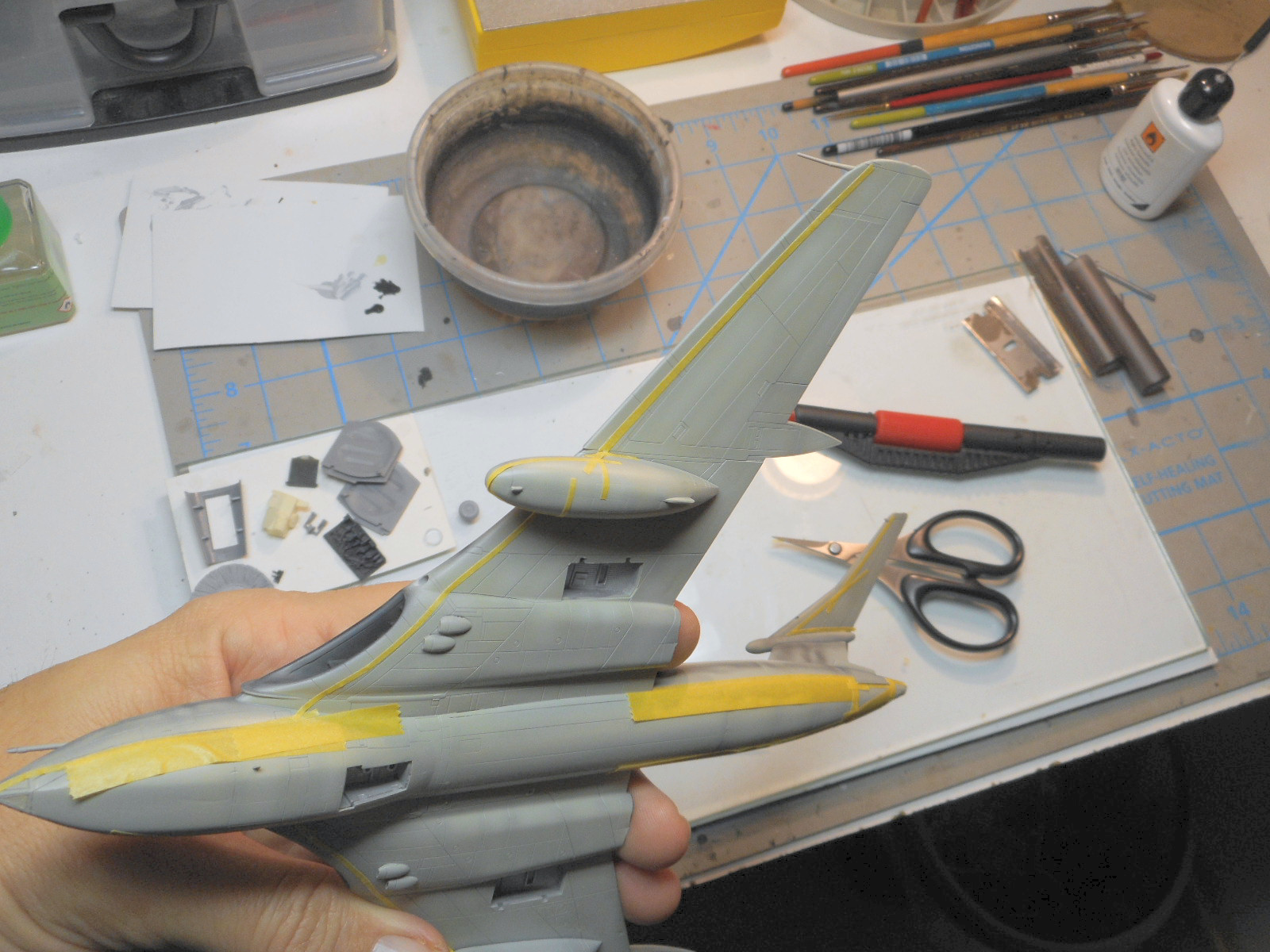 Great Wall Hobbies 1/144 Victor B.2 Build Image 04