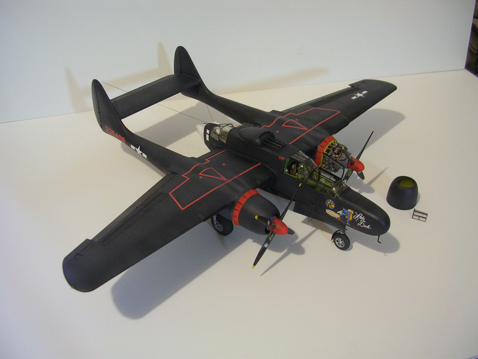Great Wall Hobbies 1/48 P-61B Black Widow Build Image 10