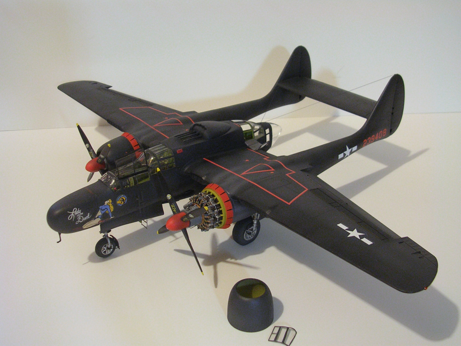 Great Wall Hobbies 1/48 P-61B Black Widow Build Image 11