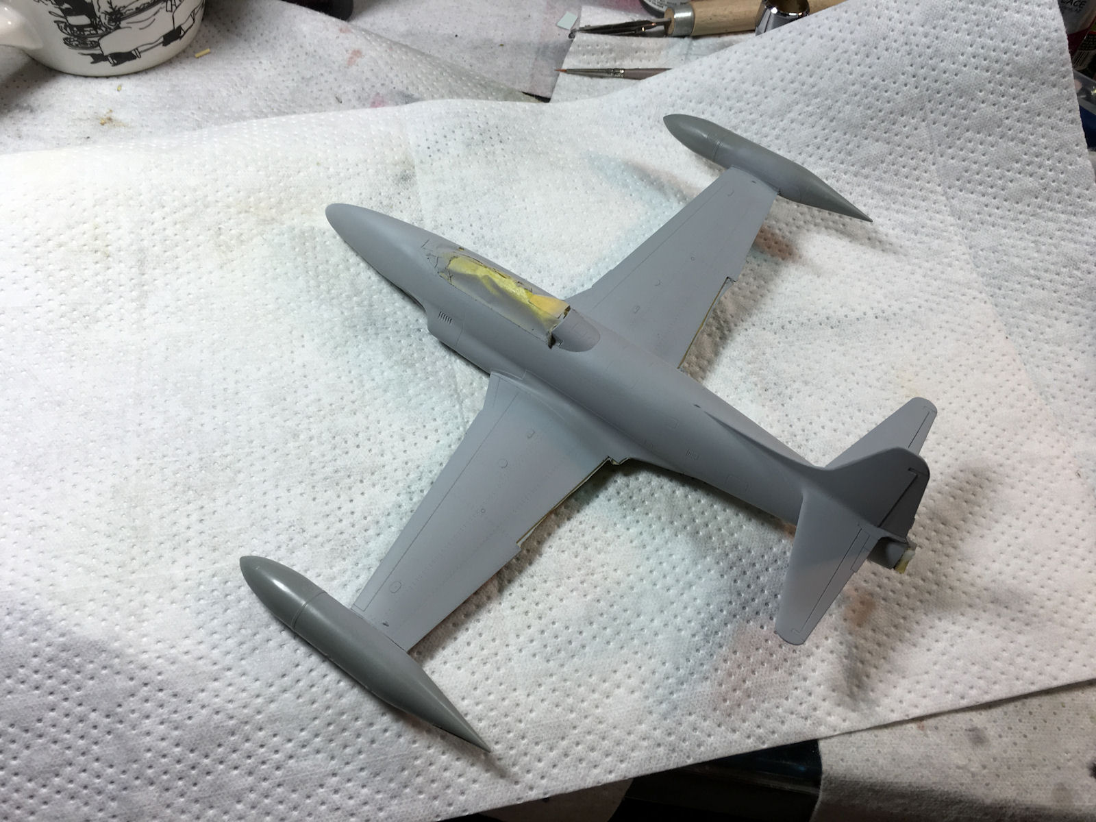 Great Wall Hobbies 1/48 T-33A Shooting Star Build Image 19