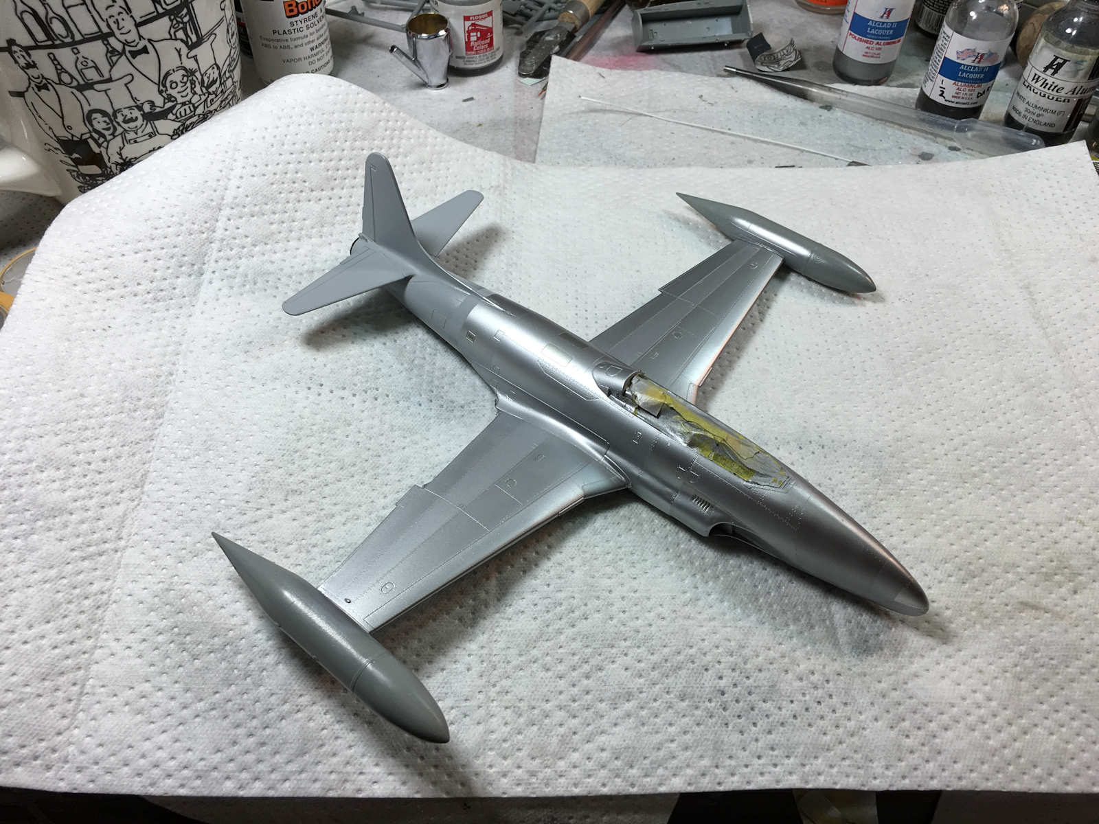 Great Wall Hobbies 1/48 T-33A Shooting Star Build Image 20