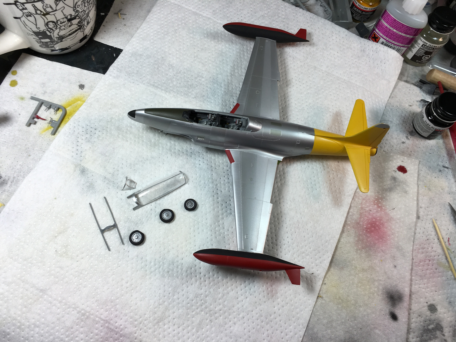 Great Wall Hobbies 1/48 T-33A Shooting Star Build Image 24
