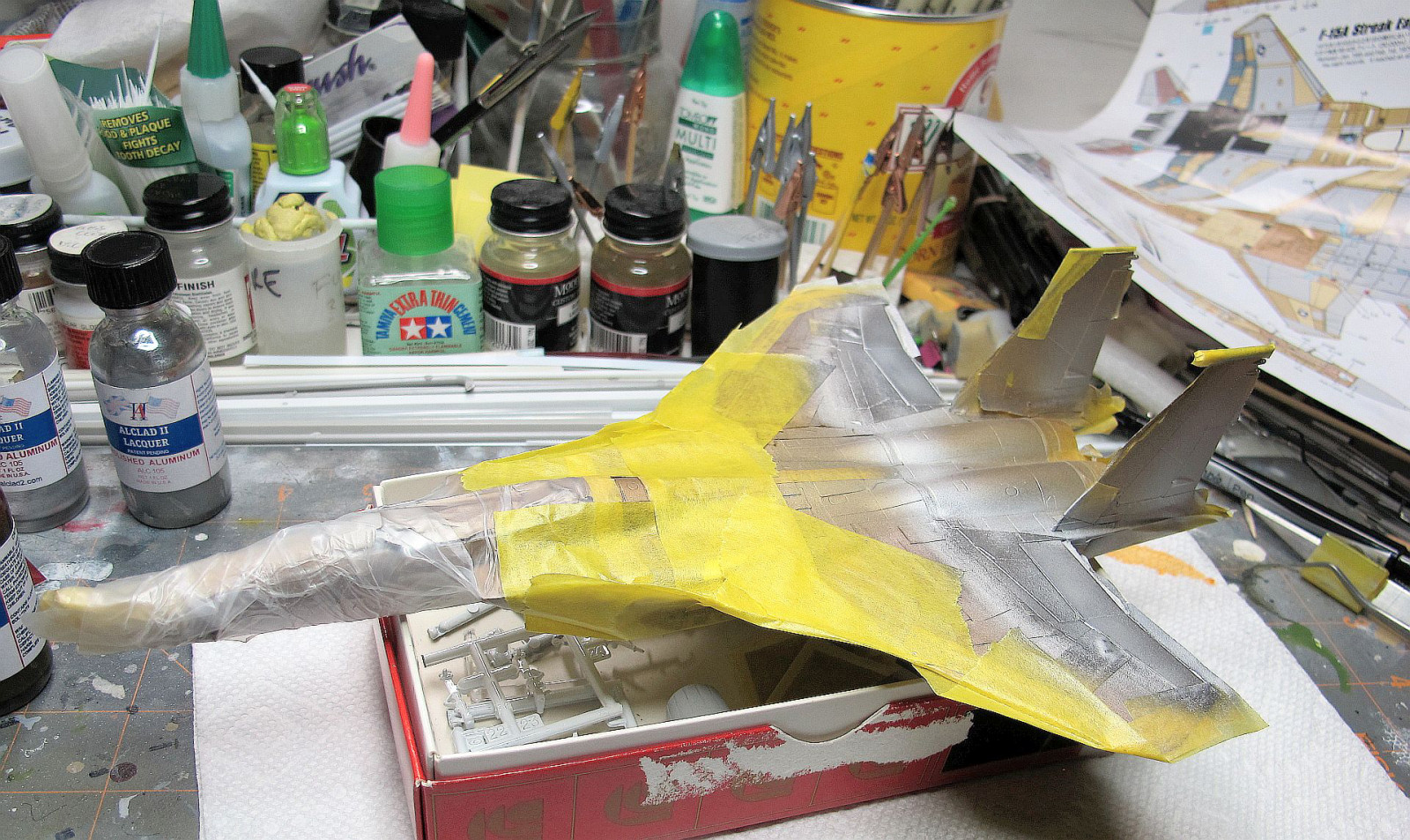 Hasegawa 00700 1/72 F-15A Streak Eagle Build Review Image