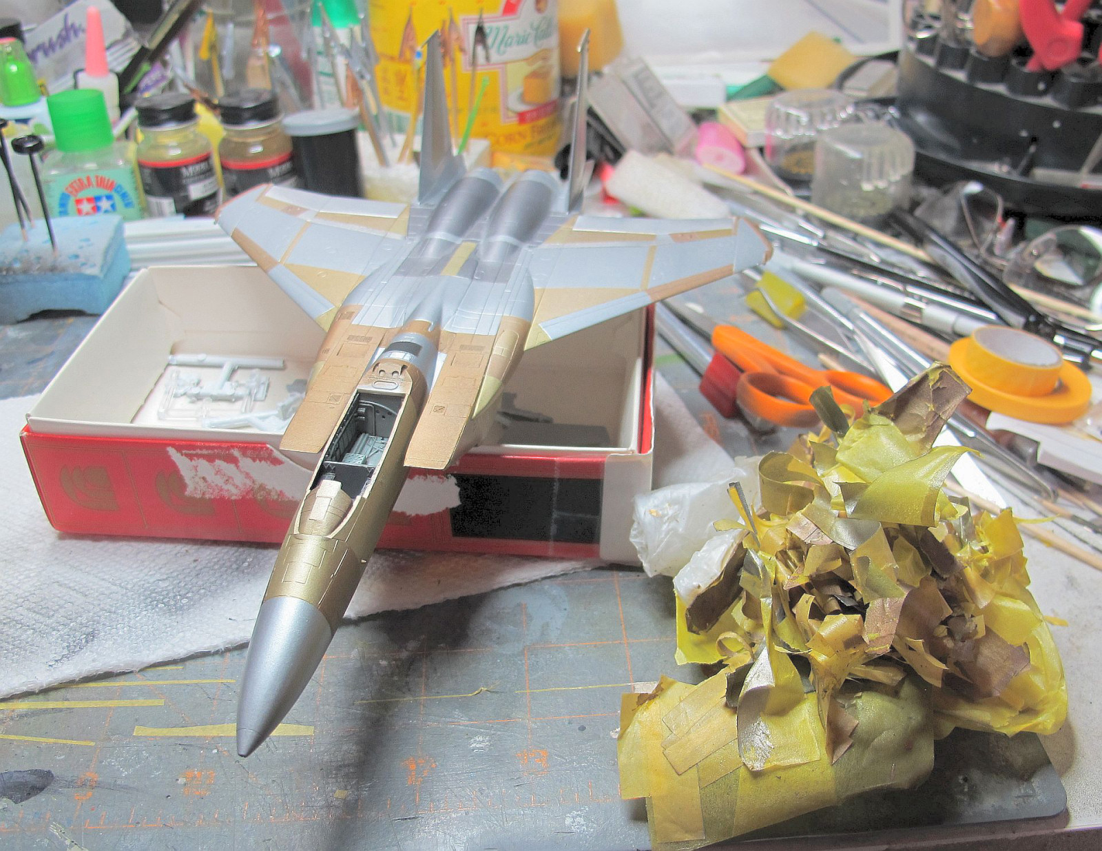 Hasegawa 00700 1/72 F-15A Streak Eagle Build Review Image