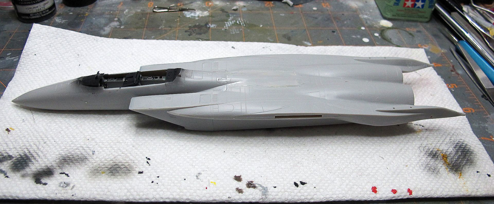 Hasegawa 1/72 F-15K Slam Eagle Build Review Image 02