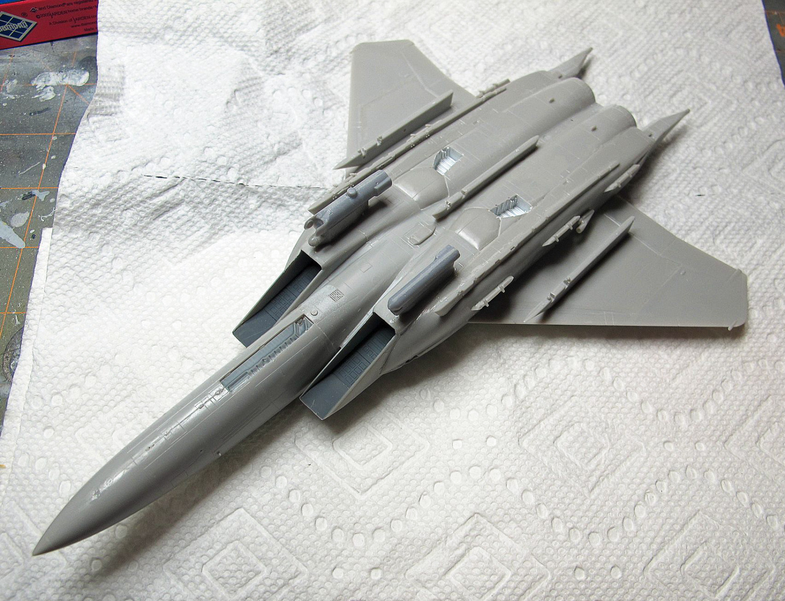 Hasegawa 1/72 F-15K Slam Eagle Build Review Image 05