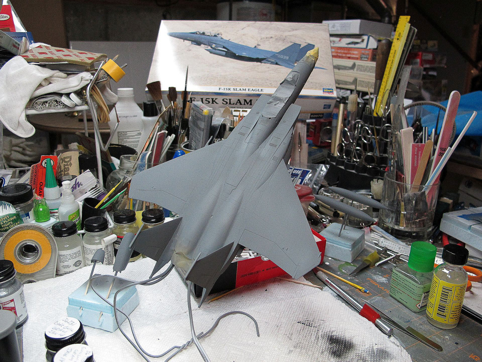 Hasegawa 1/72 F-15K Slam Eagle Build Review Image 06