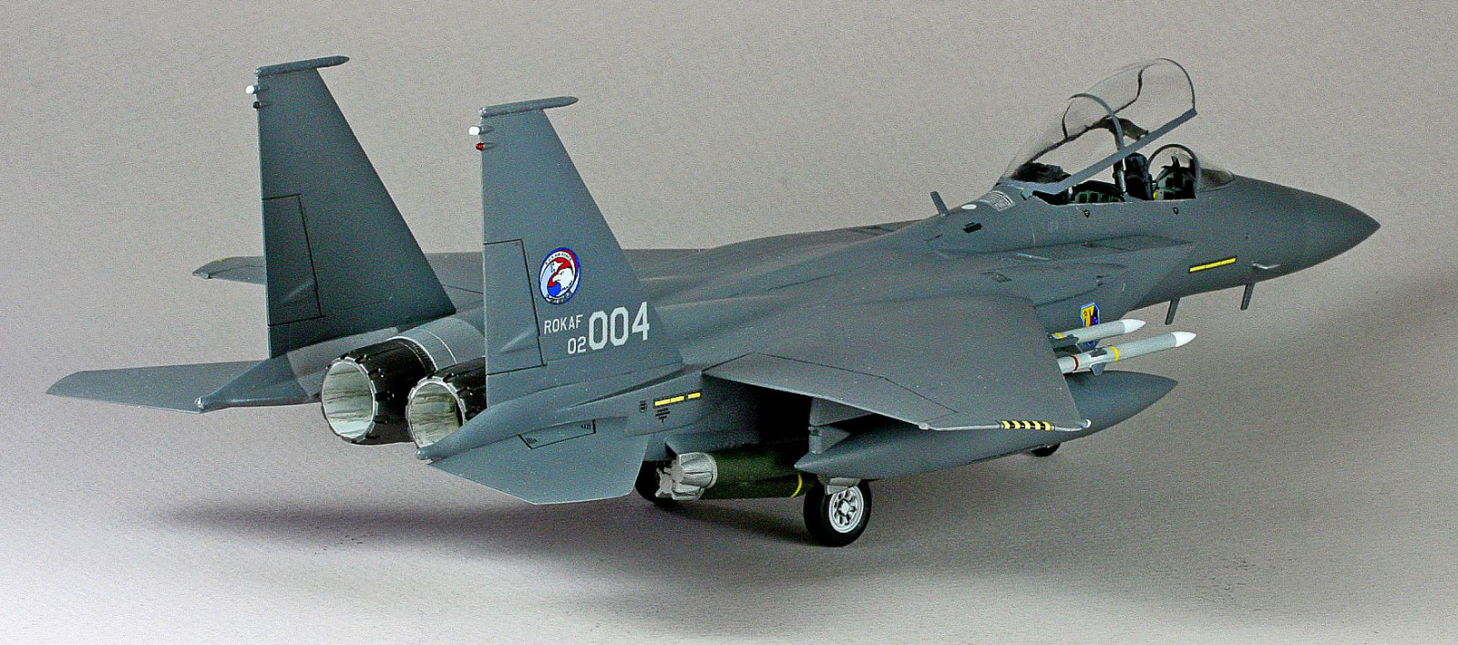 Hasegawa 1/72 F-15K Slam Eagle Build Review Image 09