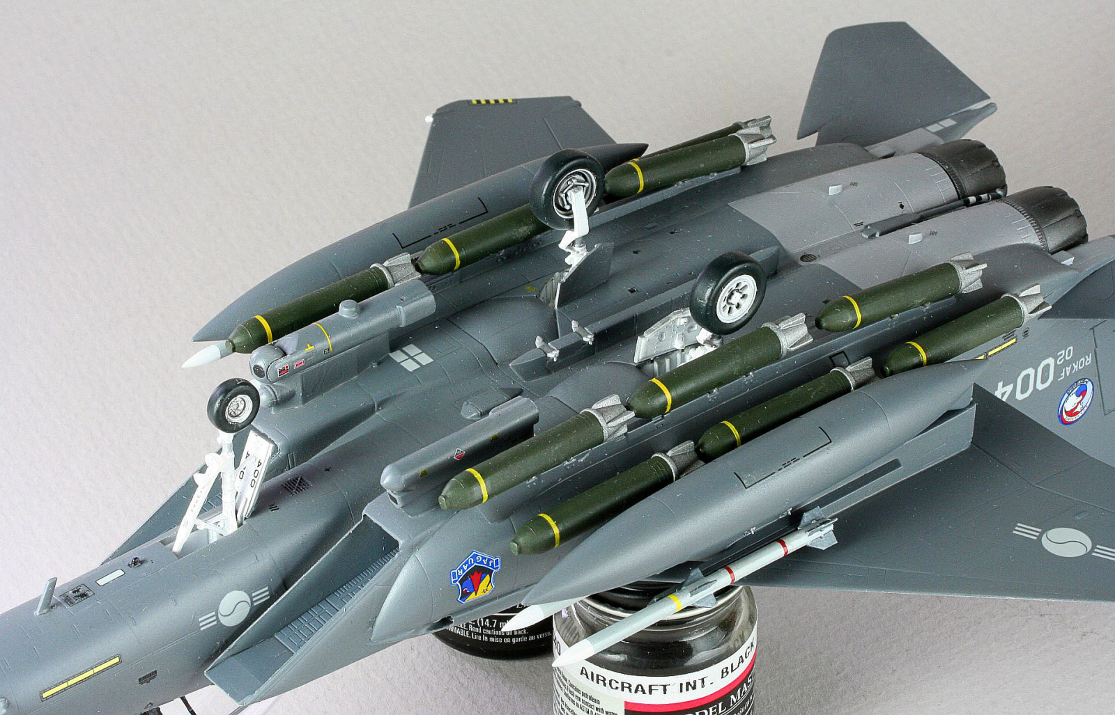 Hasegawa 1/72 F-15K Slam Eagle Build Review Image 14