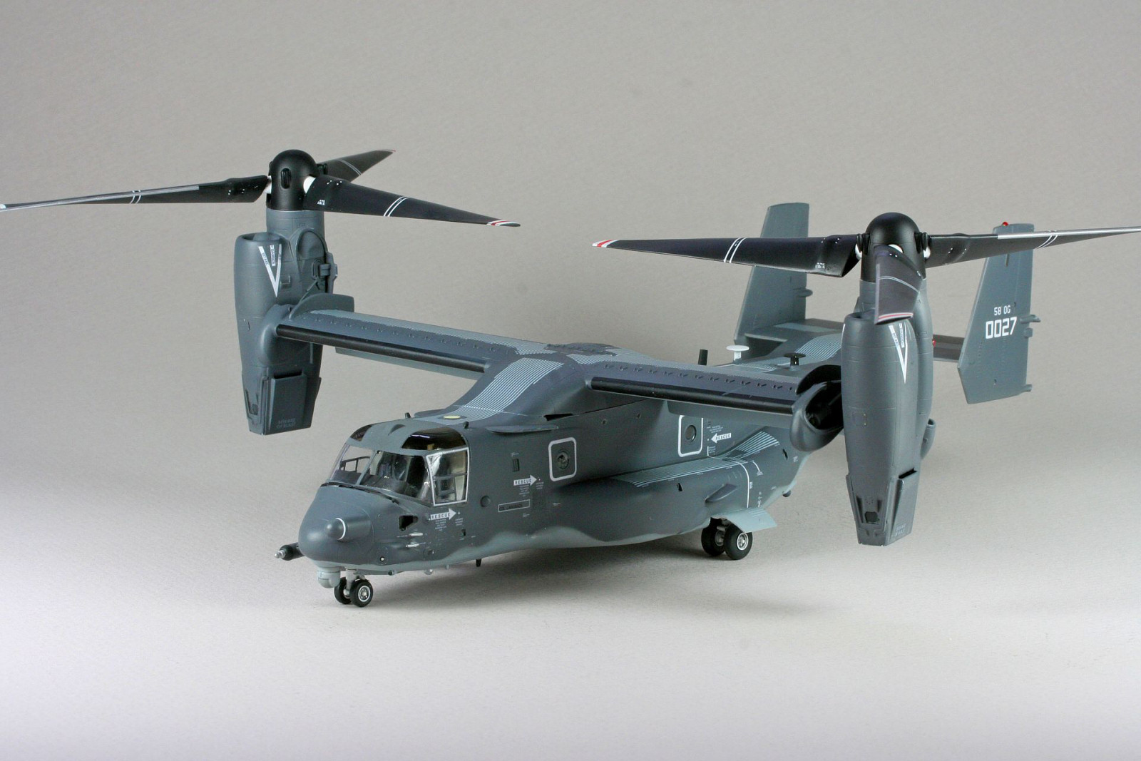 Hasegawa 02074 1/72 CV-22B Osprey Build Image