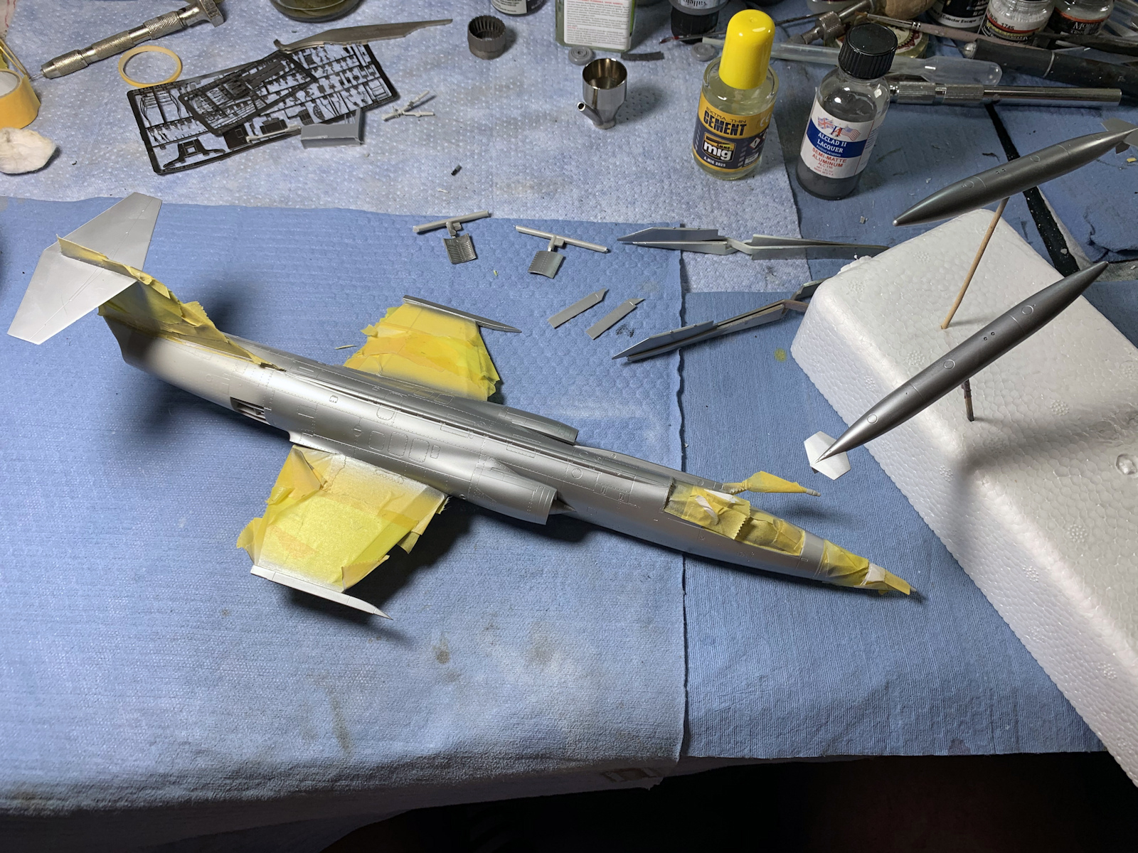 Hasegawa 07219 1/48 F-104C Starfighter Build Review Image