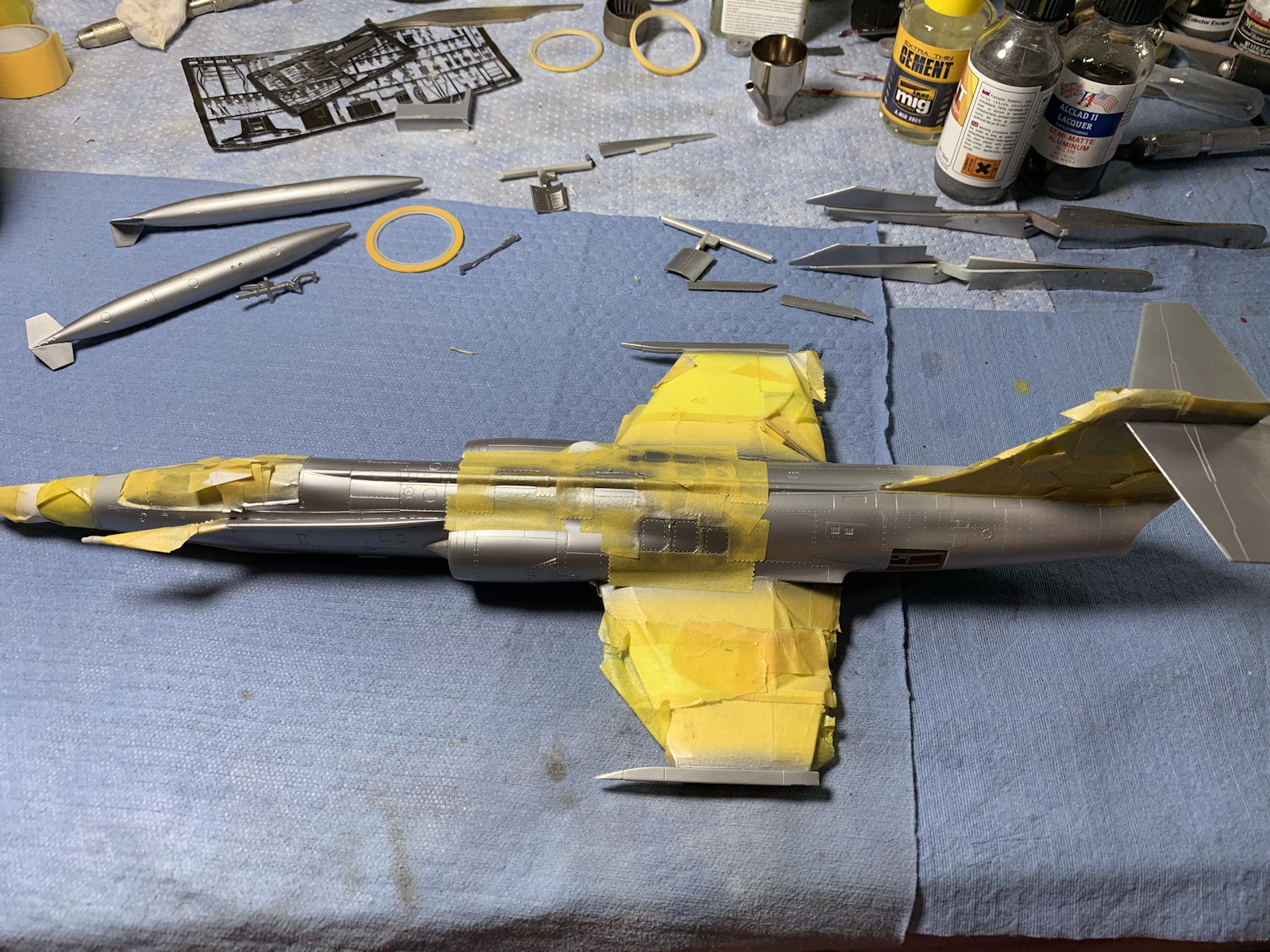 Hasegawa 07219 1/48 F-104C Starfighter Build Review Image