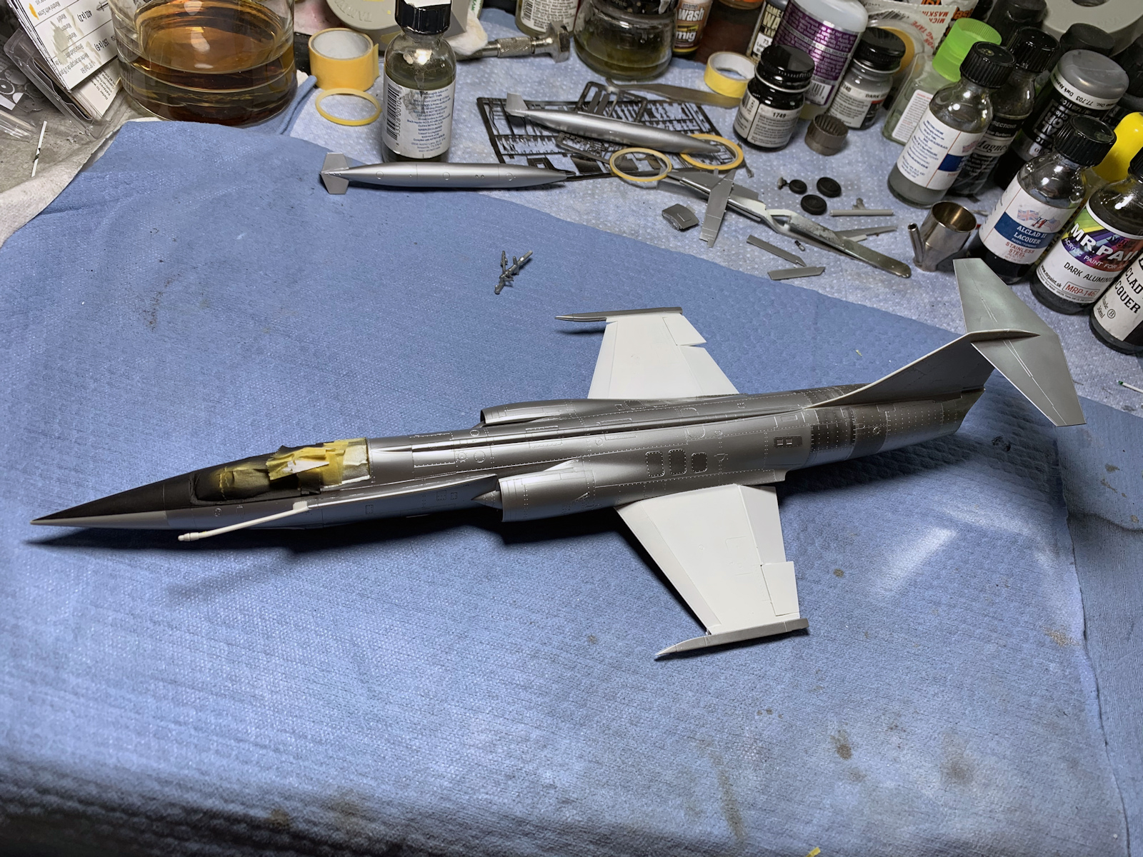 Hasegawa 07219 1/48 F-104C Starfighter Build Review Image