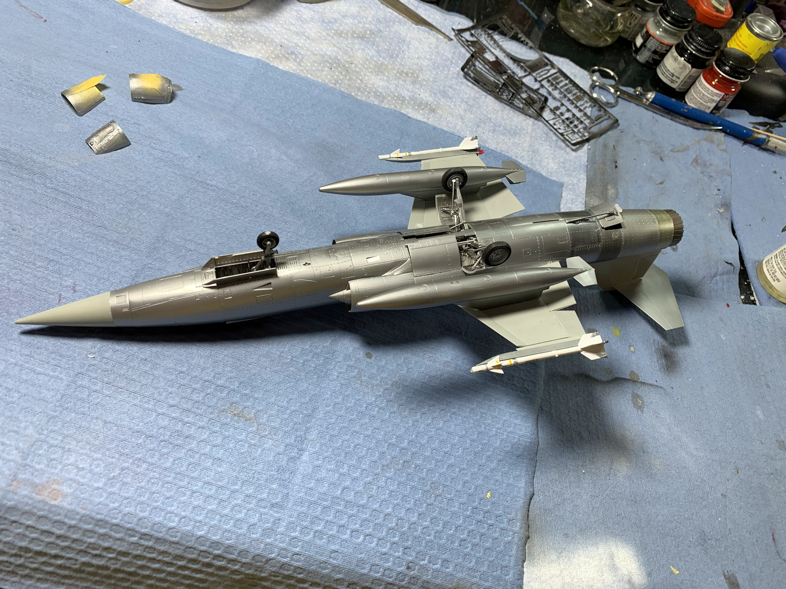 Hasegawa 07219 1/48 F-104C Starfighter Build Review Image
