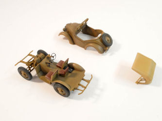 Ki-61-I Tei Type 3 Hien (Tony) and Type 95 Small Sedan Kurogane 244th Flight Regiment