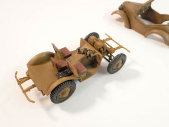 Ki-61-I Tei Type 3 Hien (Tony) and Type 95 Small Sedan Kurogane 244th Flight Regiment
