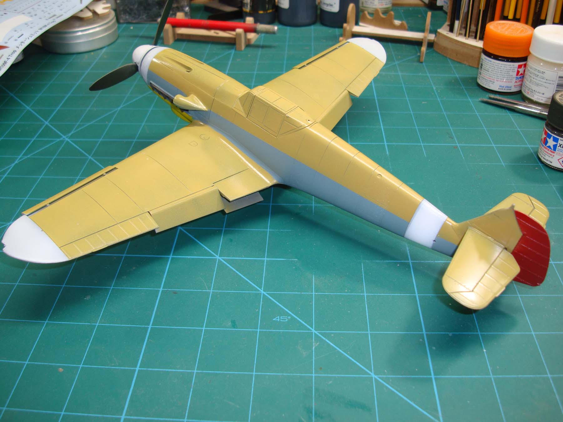 Hasegawa 08881 1/32 Bf 109F-4 Build Review Image