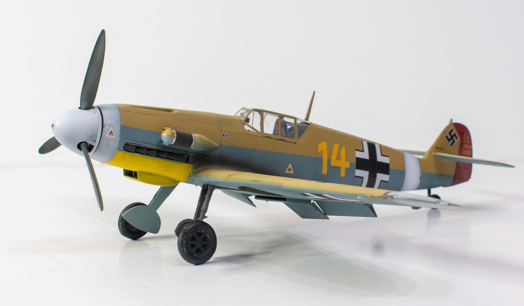 Hasegawa 08881 1/32 Bf 109F-4 Build Review Image