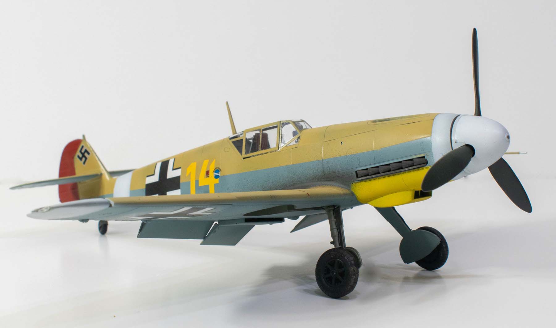 Hasegawa 08881 1/32 Bf 109F-4 Build Review Image