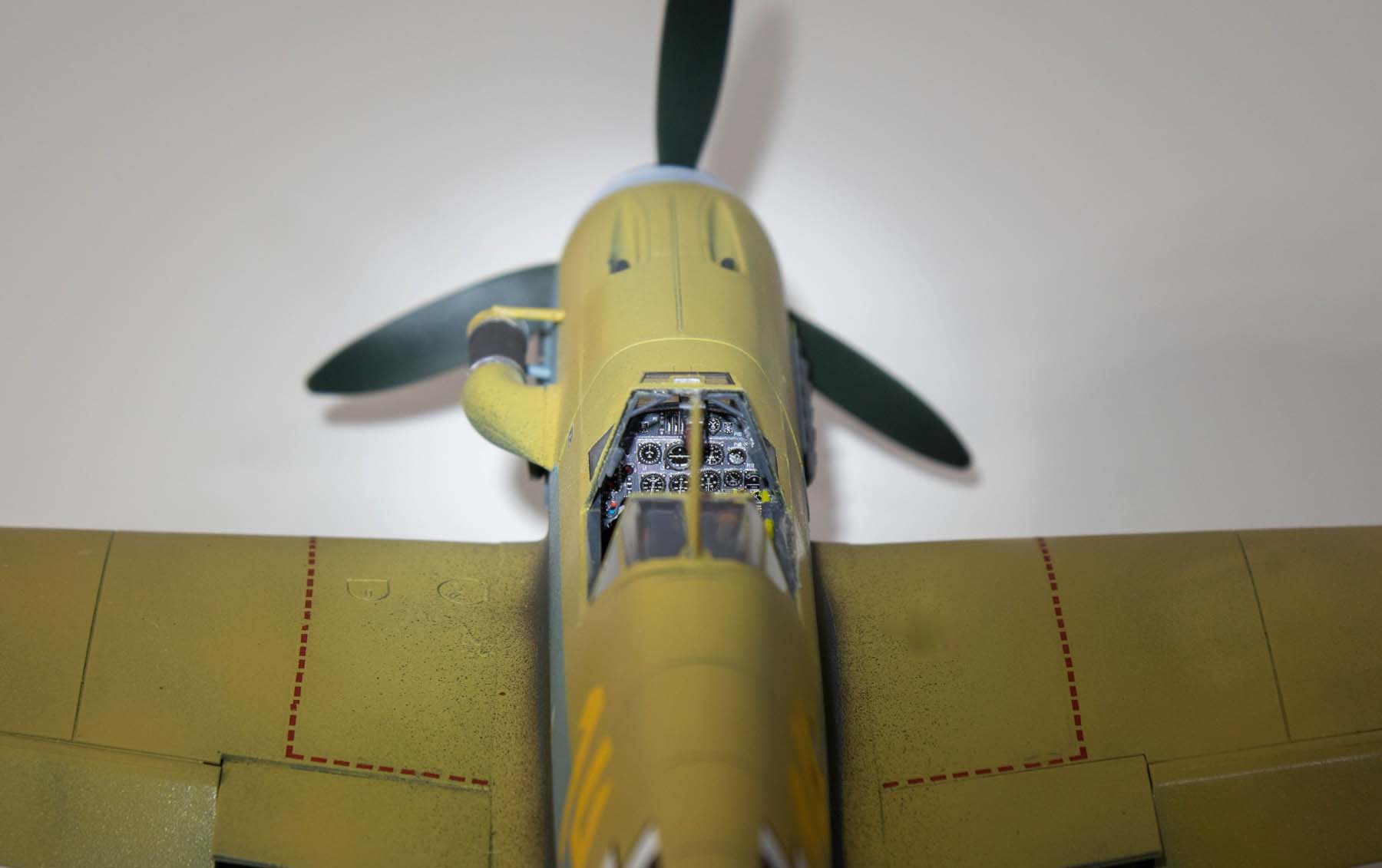 Hasegawa 08881 1/32 Bf 109F-4 Build Review Image