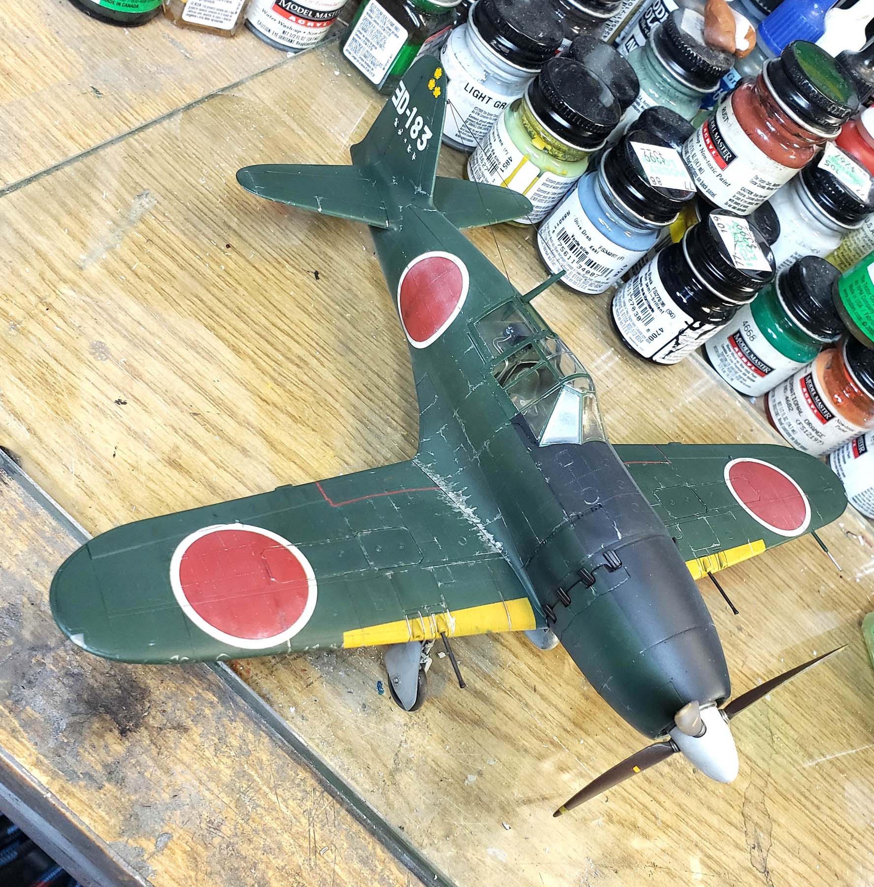Hasegawa 09196 1/48 J2M5 Type 33 Raiden (Jack) Build Review Image