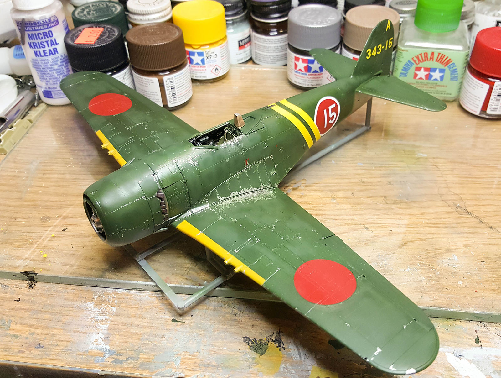 Hasegawa 09254 1/48 N1K2-J Shidenkai (George) Build Review Image