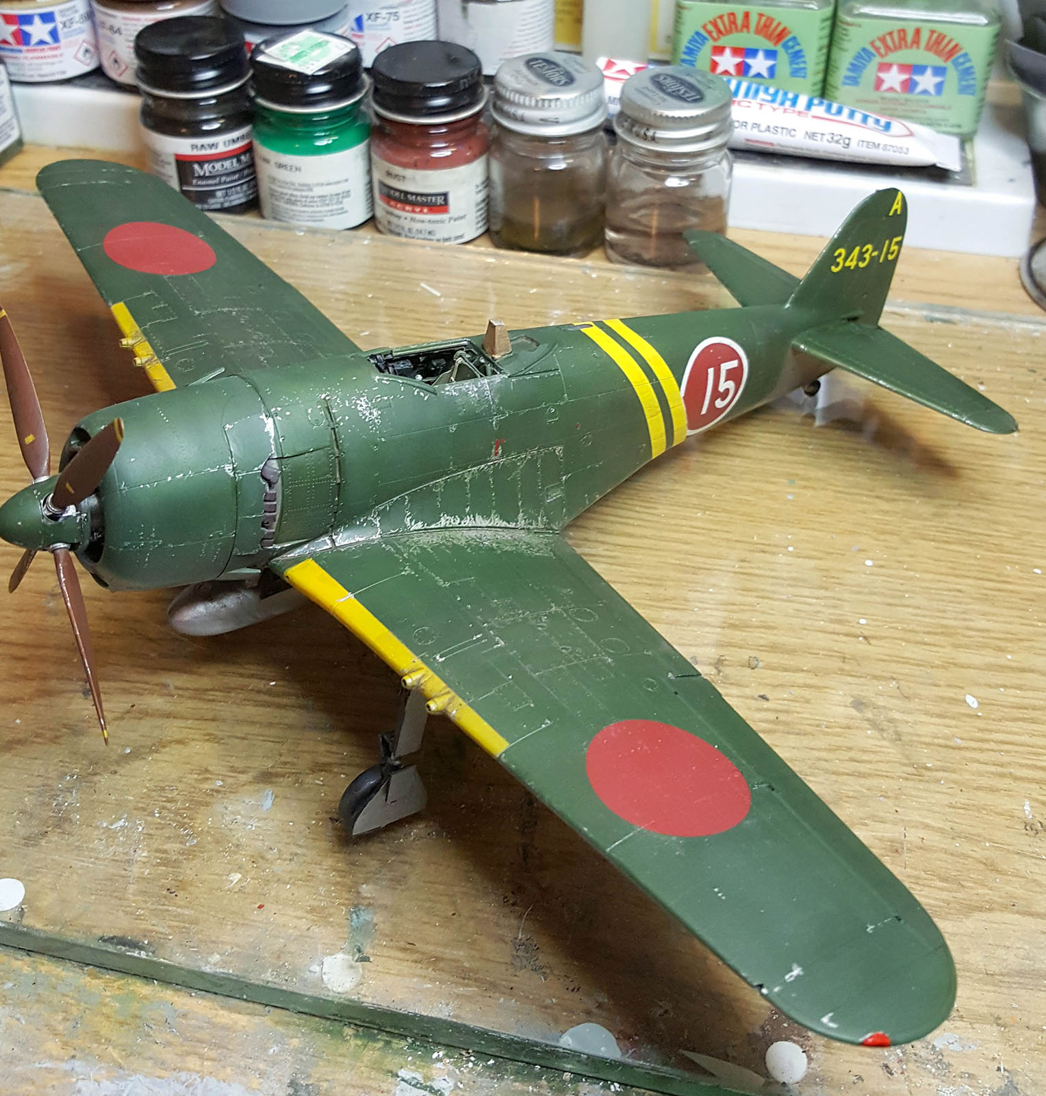 Hasegawa 09254 1/48 N1K2-J Shidenkai (George) Build Review Image