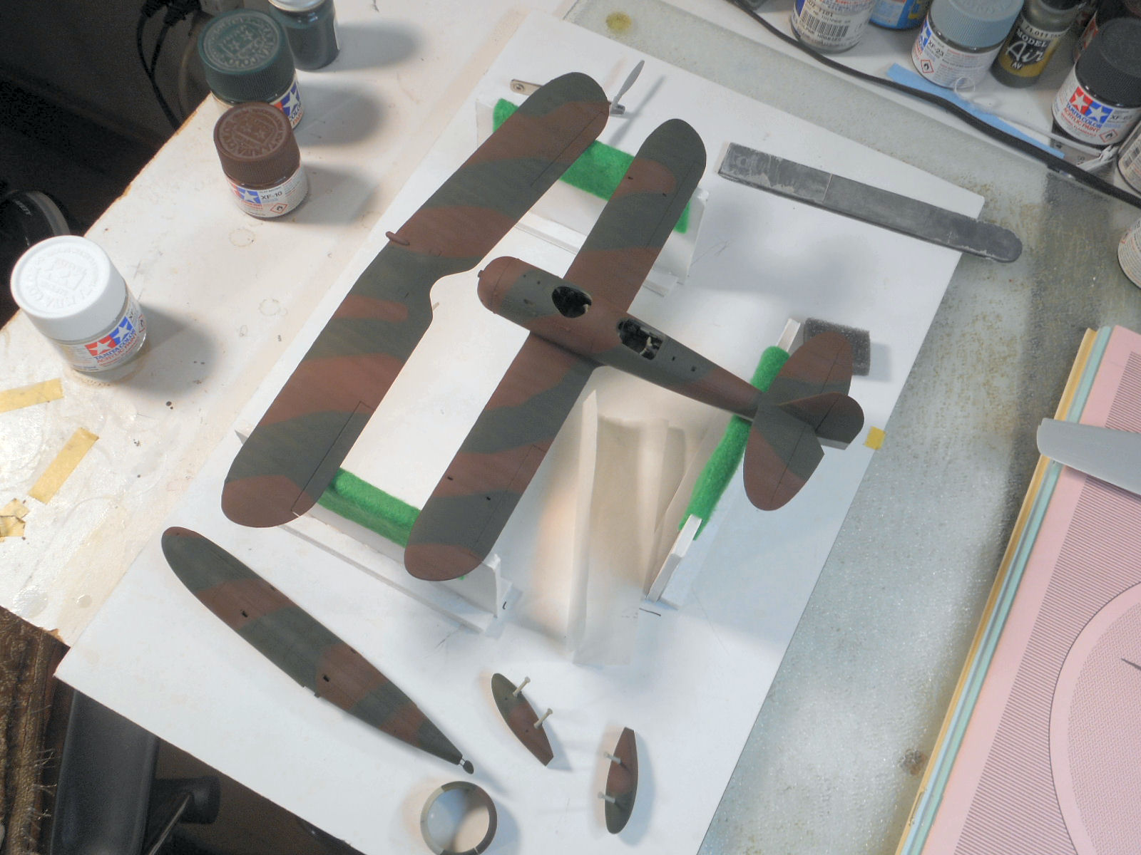 Hasegawa 19197 1/48 E8N1 Type 95 (Dave) Reconnaissance Seaplane Build Review Image