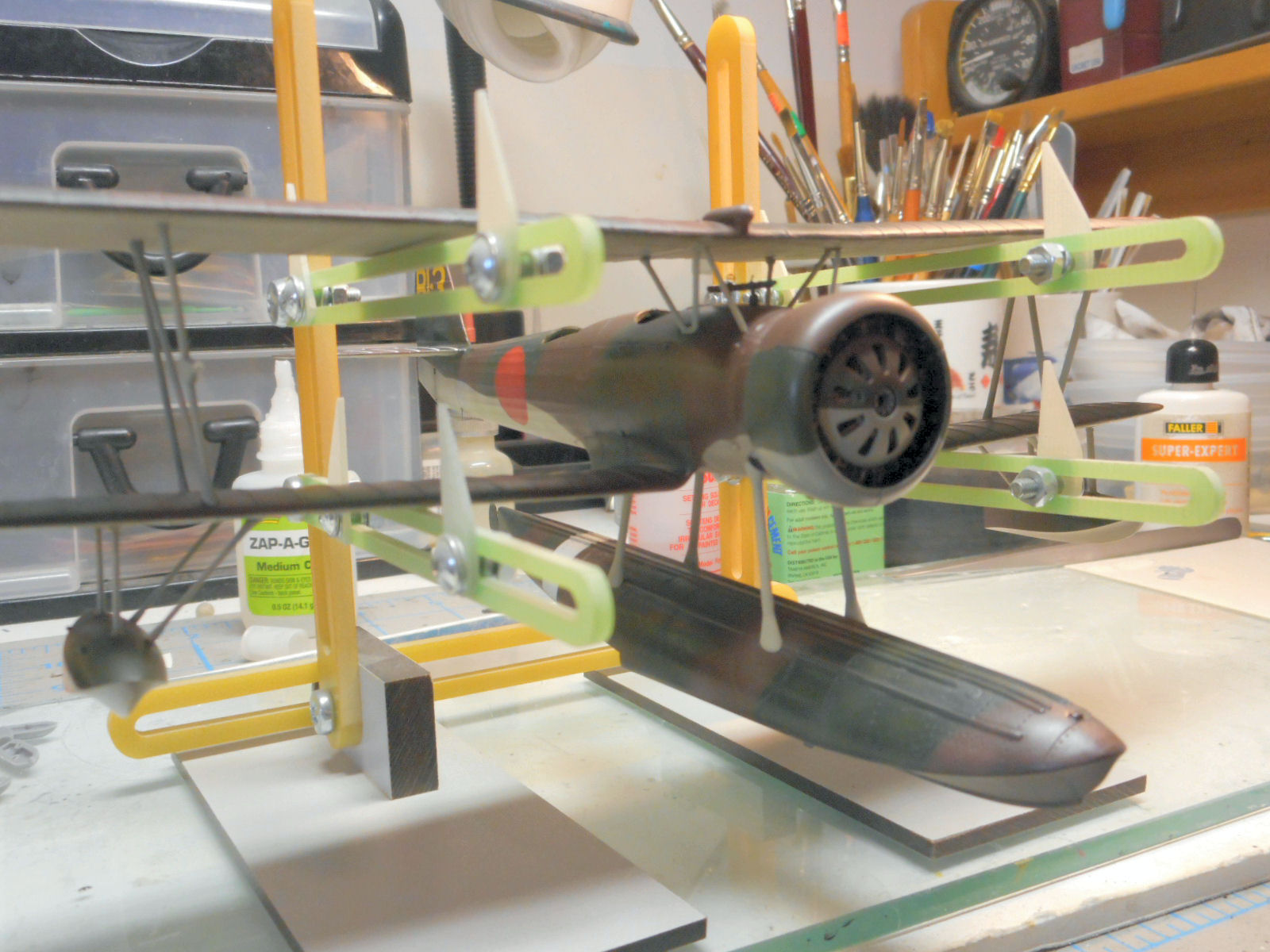 Hasegawa 19197 1/48 E8N1 Type 95 (Dave) Reconnaissance Seaplane Build Review Image