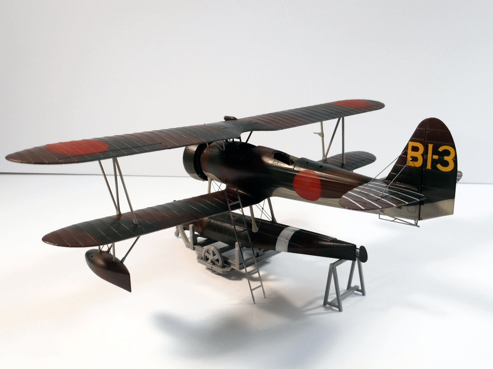 Hasegawa 19197 1/48 E8N1 Type 95 (Dave) Reconnaissance Seaplane Build Review Image