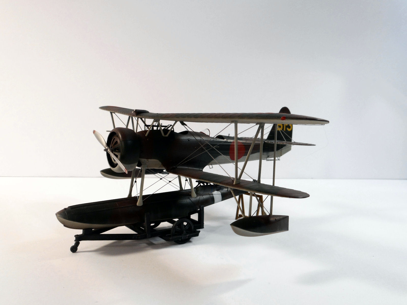 Hasegawa 19197 1/48 E8N1 Type 95 (Dave) Reconnaissance Seaplane Build Review Image