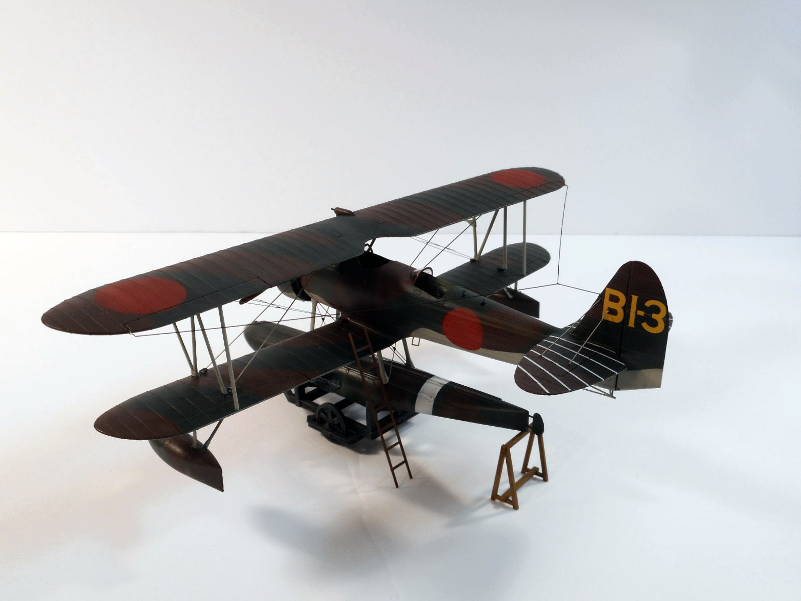 Hasegawa 19197 1/48 E8N1 Type 95 (Dave) Reconnaissance Seaplane Build Review Image