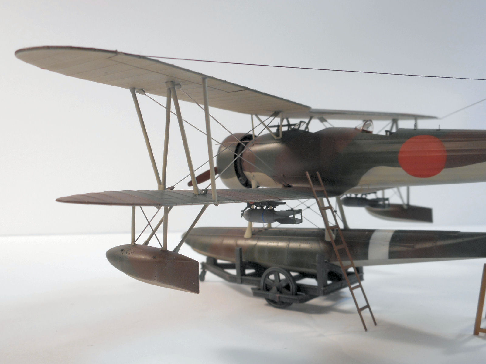 Hasegawa 19197 1/48 E8N1 Type 95 (Dave) Reconnaissance Seaplane Build Review Image