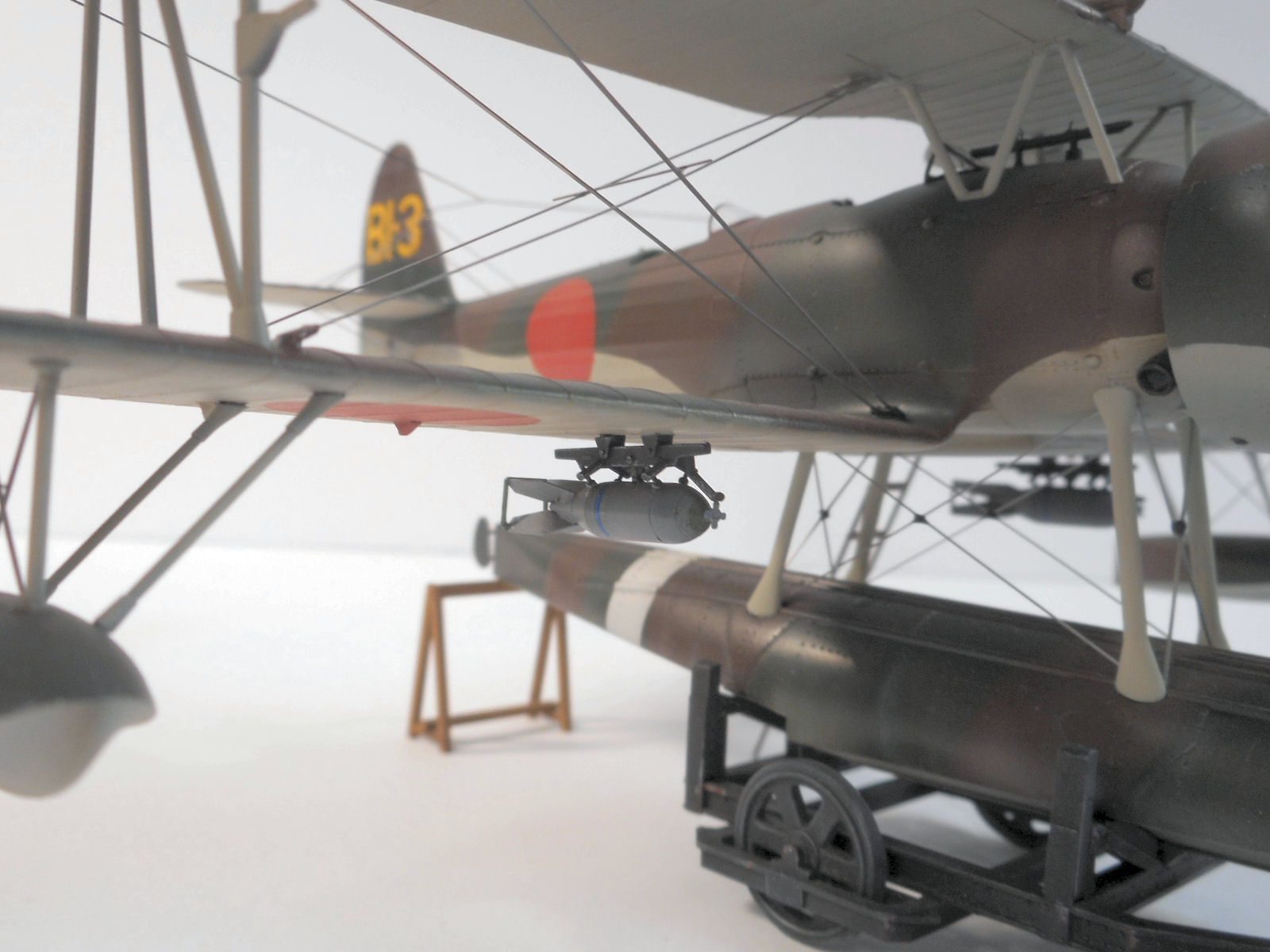 Hasegawa 19197 1/48 E8N1 Type 95 (Dave) Reconnaissance Seaplane Build Review Image