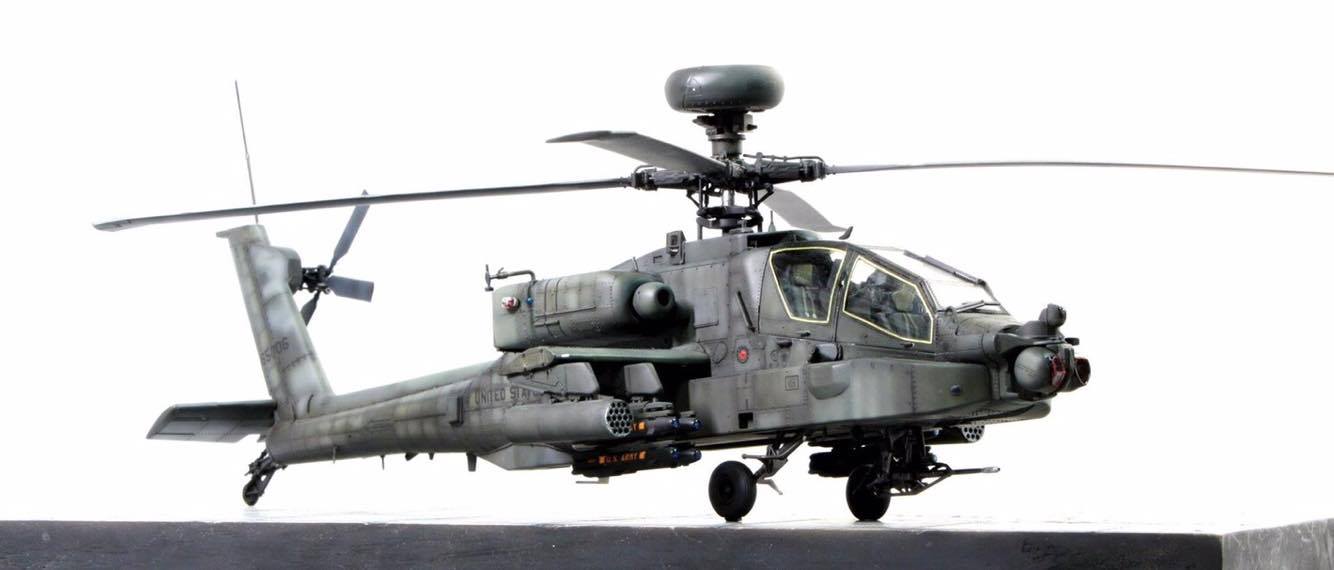 Hasegawa 07223 1/48 AH-64D Longbow Apache Photo Feature