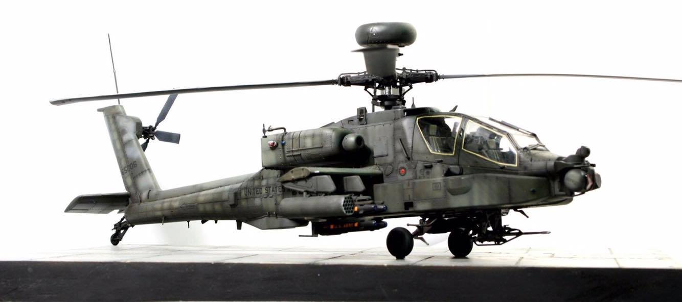 Hasegawa 07223 1/48 AH-64D Longbow Apache Photo Feature