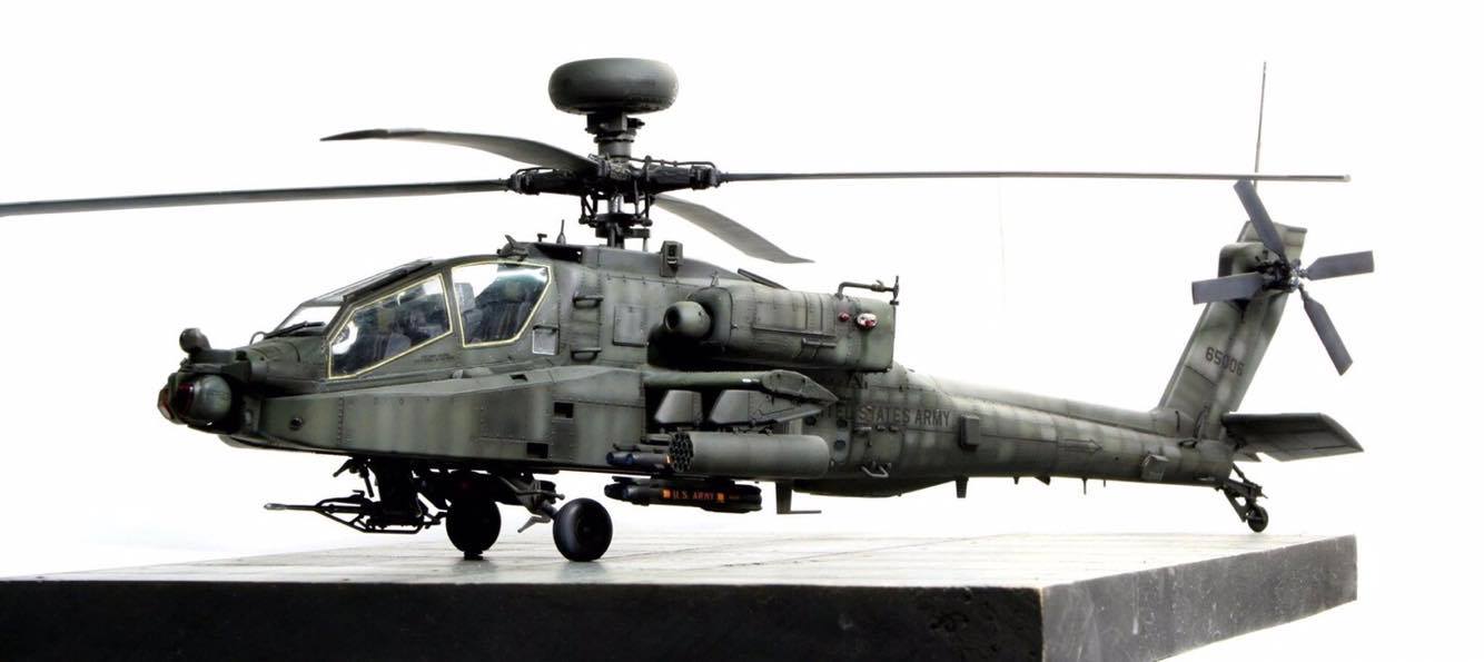 Hasegawa 07223 1/48 AH-64D Longbow Apache Photo Feature
