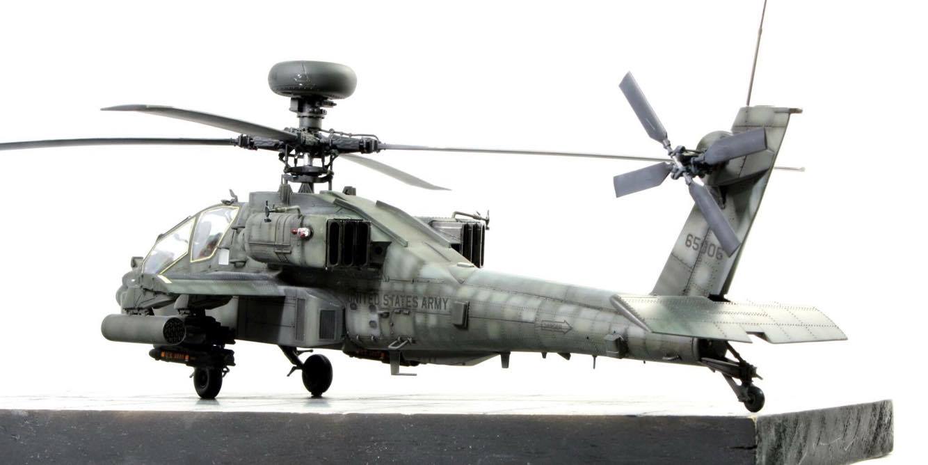 Hasegawa 07223 1/48 AH-64D Longbow Apache Photo Feature