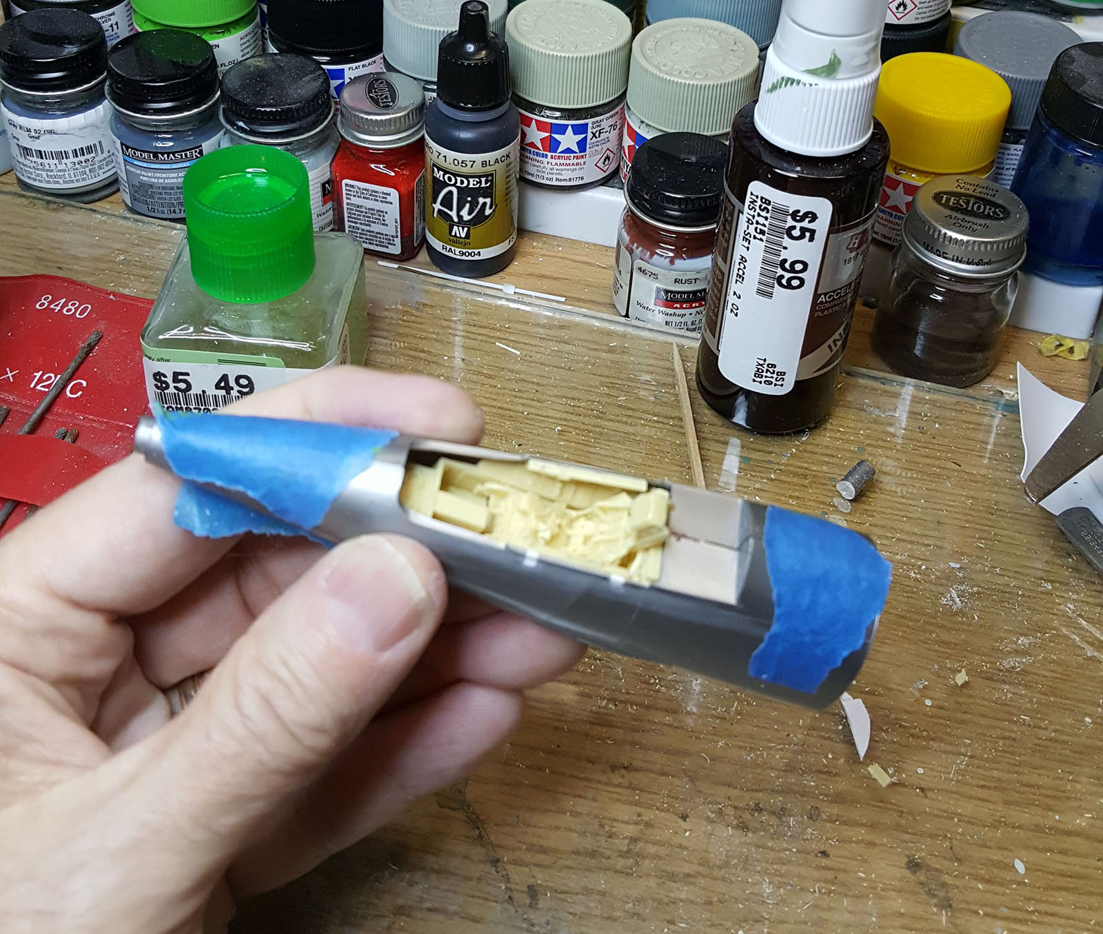 Hawk 0504 1/48 F-104A Backdated to XF-104 Kit Build Review Image 06