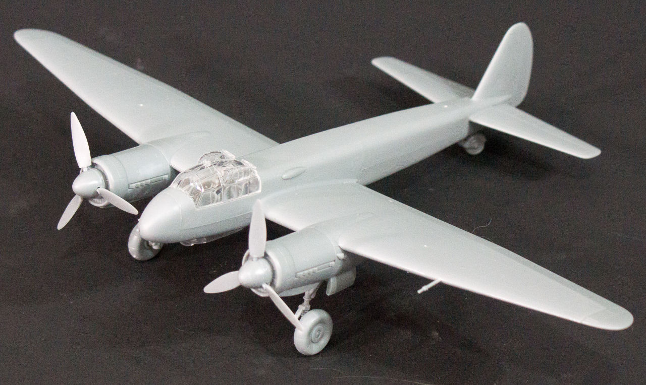 Hobby Boss 80297 1/72 Ju 88C-6 Build Image 01