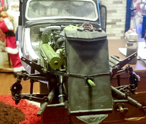 Heller 80799 1/8 Citroen 15 Six Traction Avant Build Image 05