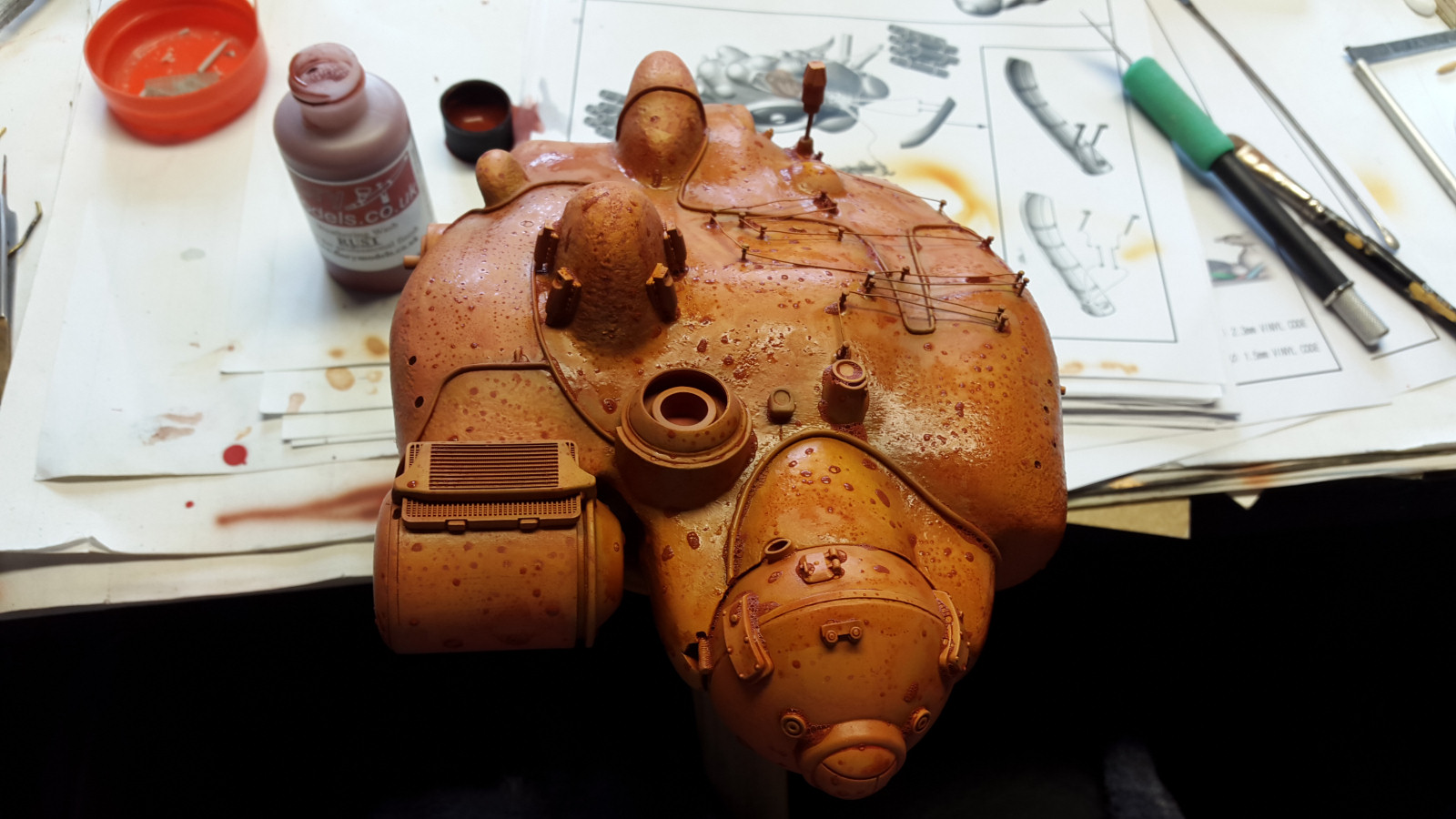Hexamodel 1/20 Kelberos Ma.K. Build Review Image 69