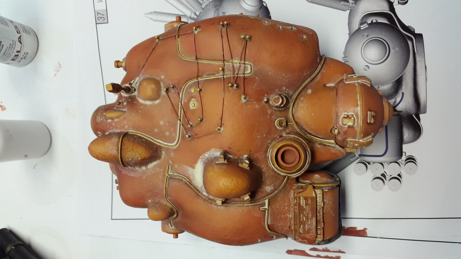 Hexamodel 1/20 Kelberos Ma.K. Build Review Image 71