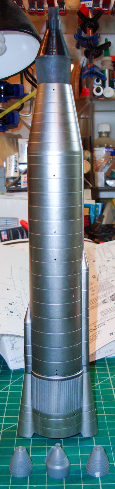 Horizon Models 2002 1/72 Mercury-Atlas Build Review