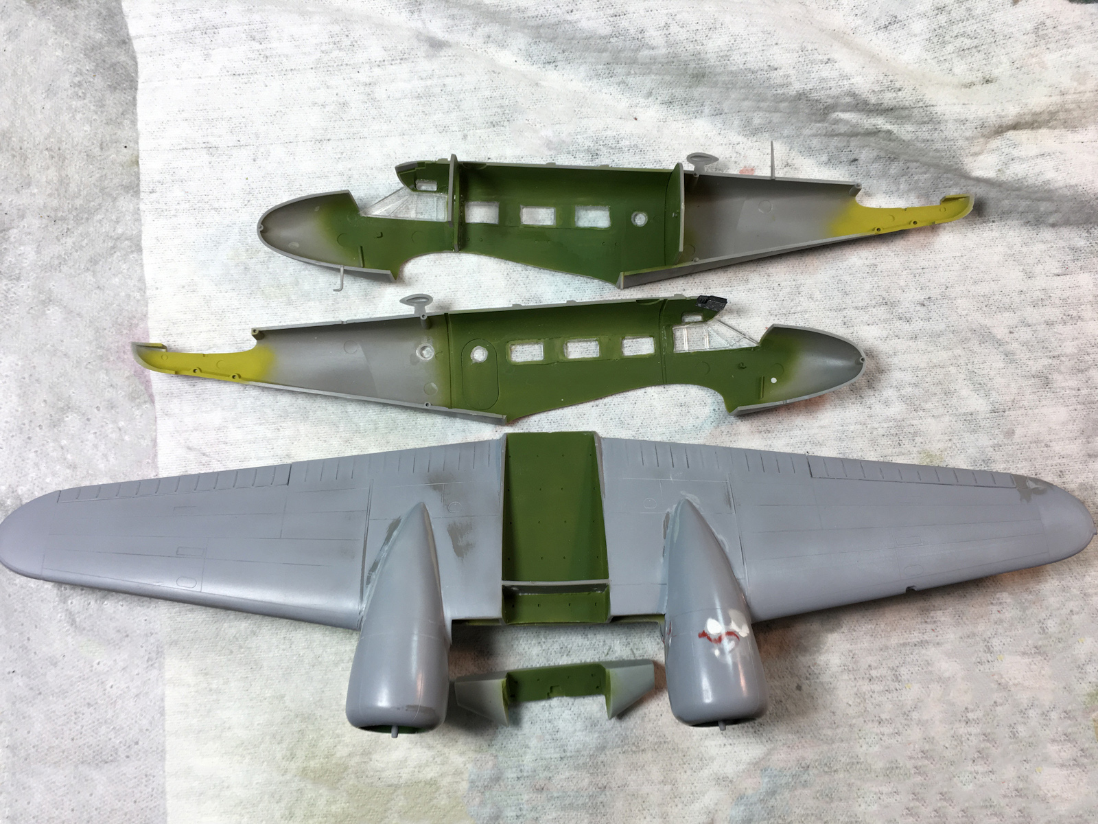 ICM 48181 1/48 C-45G Expeditor Build Review Image