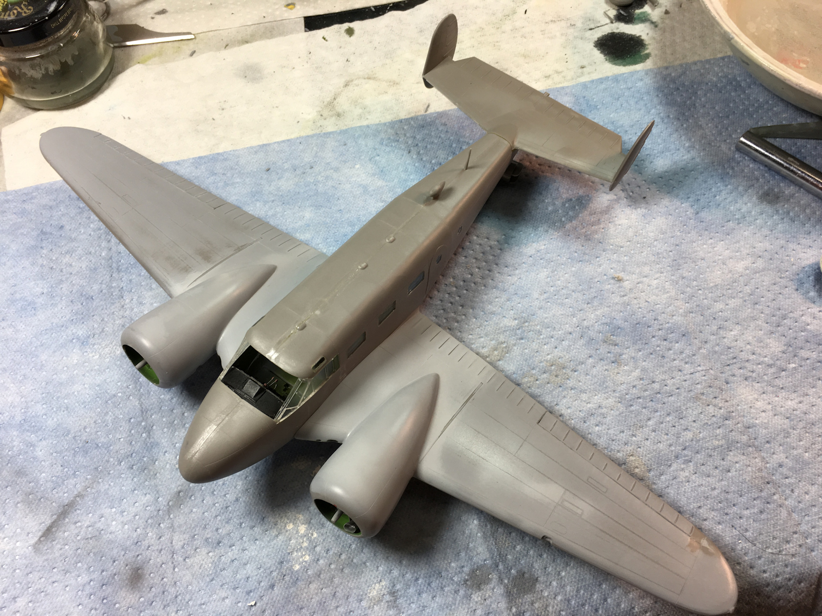 ICM 48181 1/48 C-45G Expeditor Build Review Image